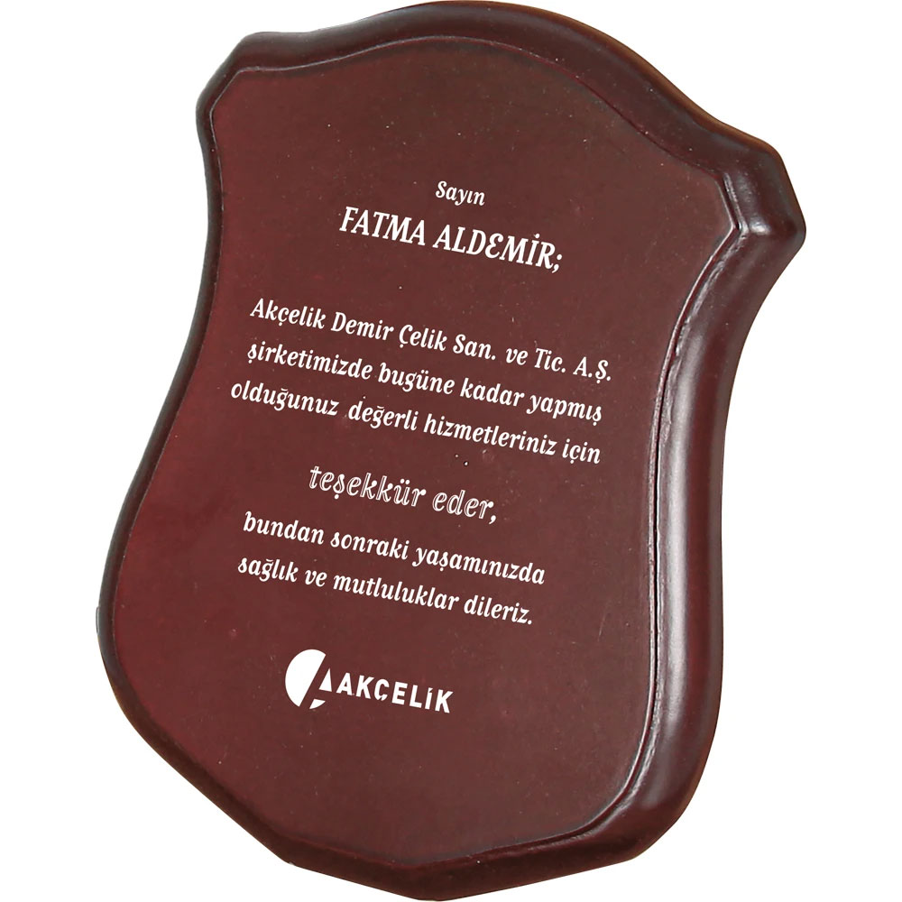 Ahşap Plaket 1001BK-76