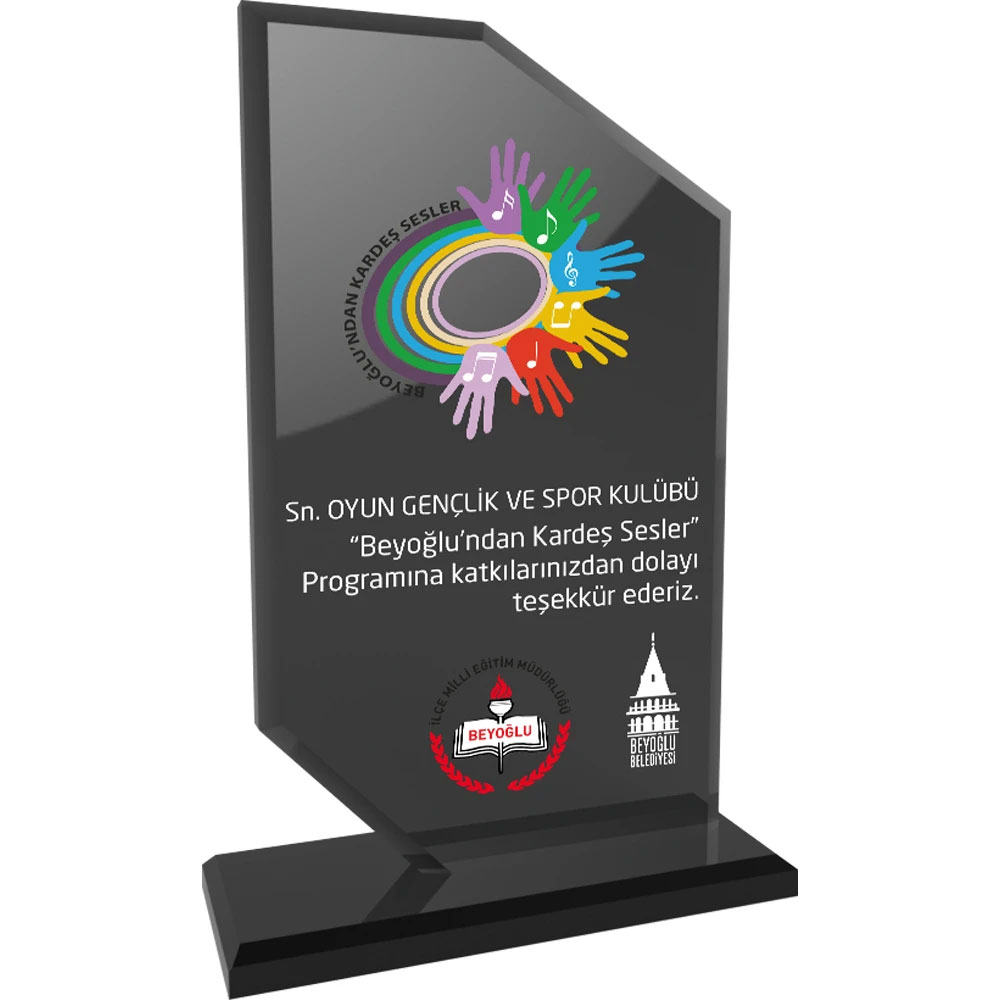Kristal Plaket 1001EKT-205-FM