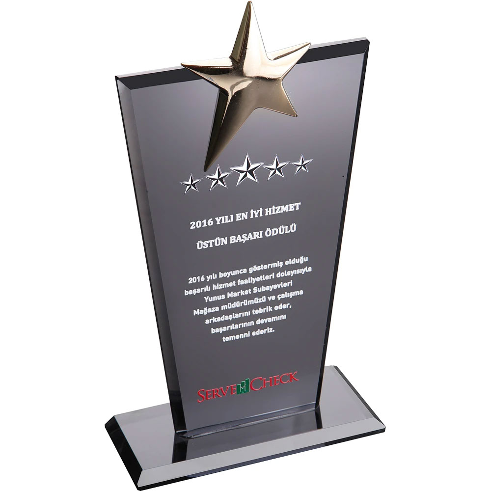 Kristal Plaket 1001EKT-128-FM