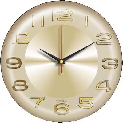 Bombe Cam Duvar Saati 1001V30-529-AM