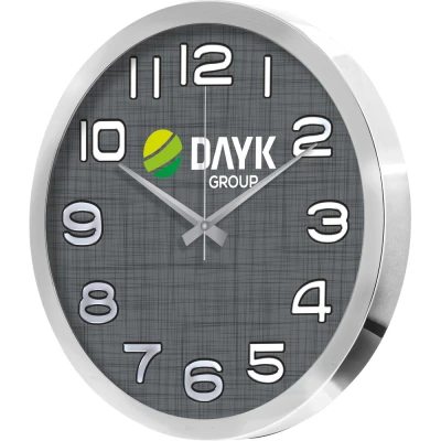 Metal Duvar Saati 1001V30-920-BMZ