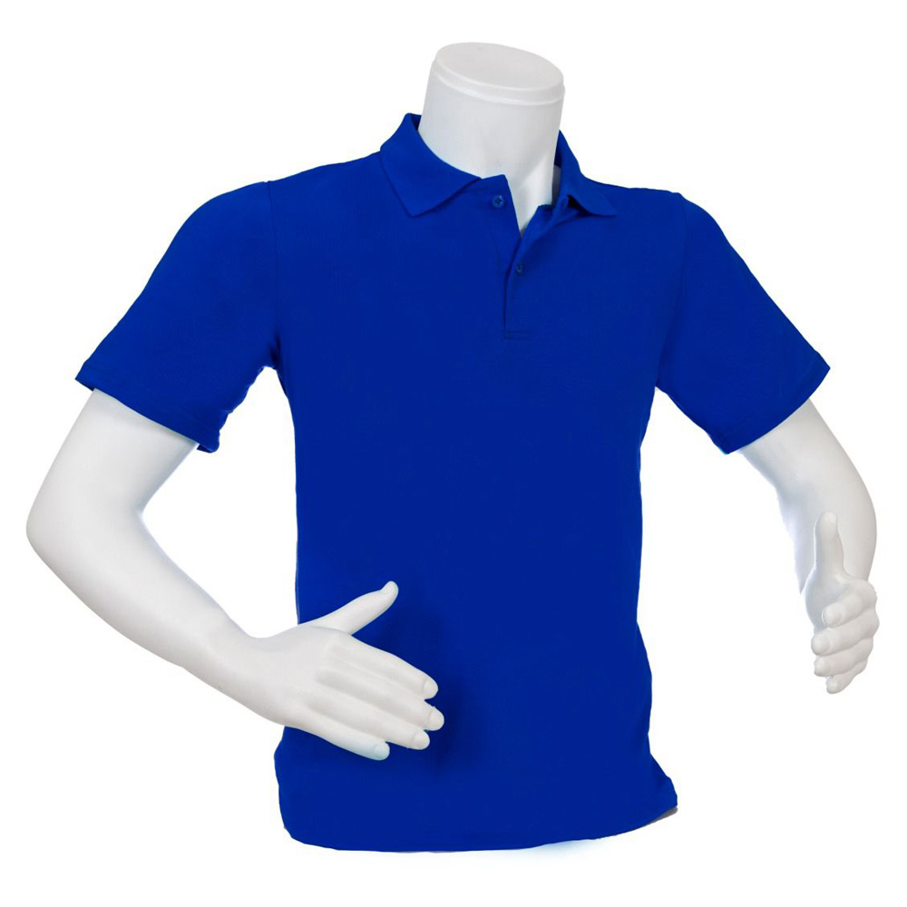 POLO YAKA SAKS MAVİ TİŞÖRT 1001NMPYT1-SM