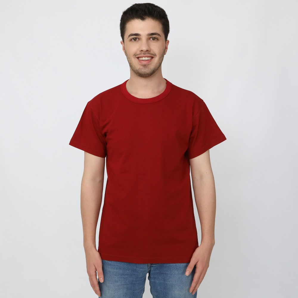 SIFIR YAKA BORDO TİŞÖRT 1001NMSYT2-BR