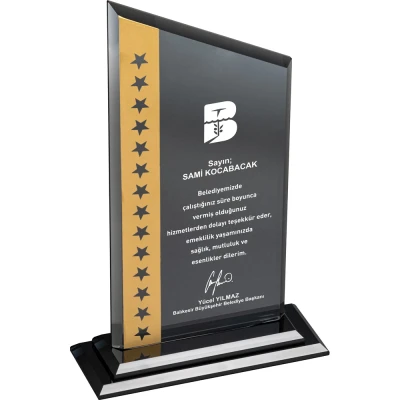 Kristal Plaket 1001EKT-315